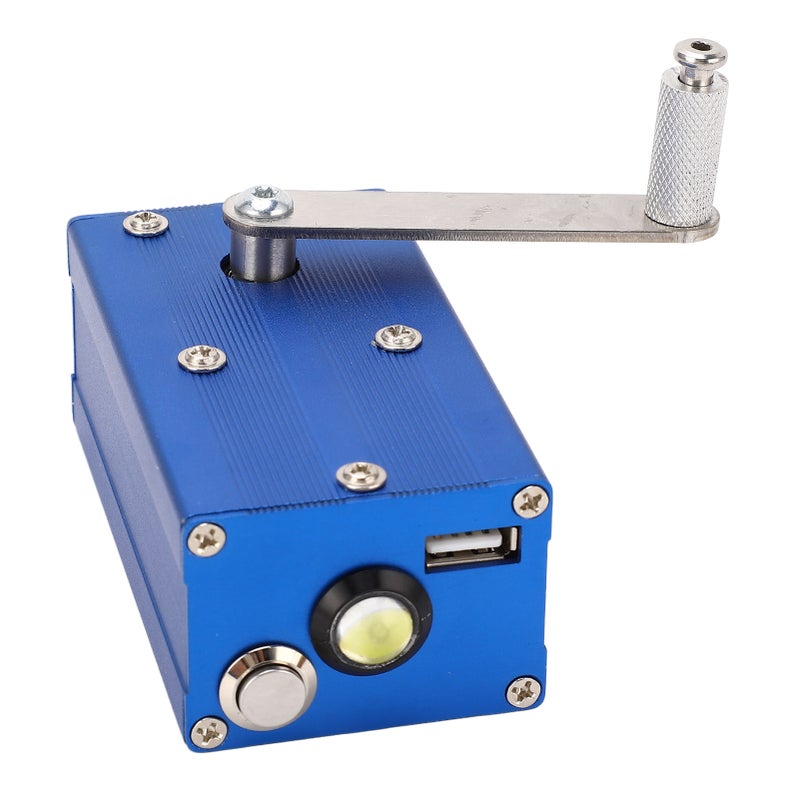 Hand Crank Generator with COB Lamp USB Portable Emergency Charger Generator for Outdoor - Image 4