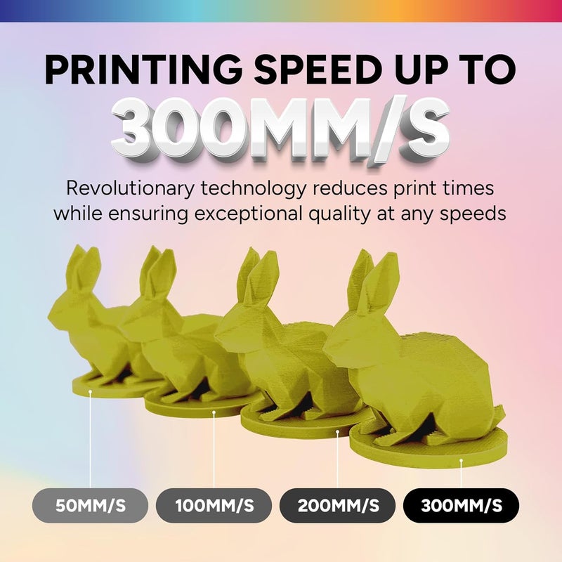 OVERTURE Matte PLA 3D Printer Filament 1.75mm, Matt Surface & Low Warping Filament 1kg Spool (2.2 lbs), Accuracy +/- 0.02 mm, Fit Most FDM Printers (Matte Bamboo Green) - Image 3