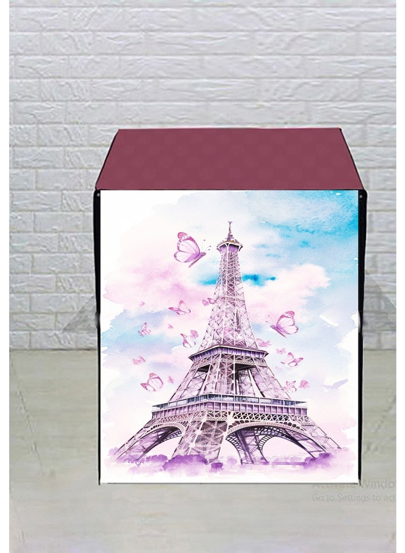Machine Wash Cover Automatic Eiffel Tower - Image 1