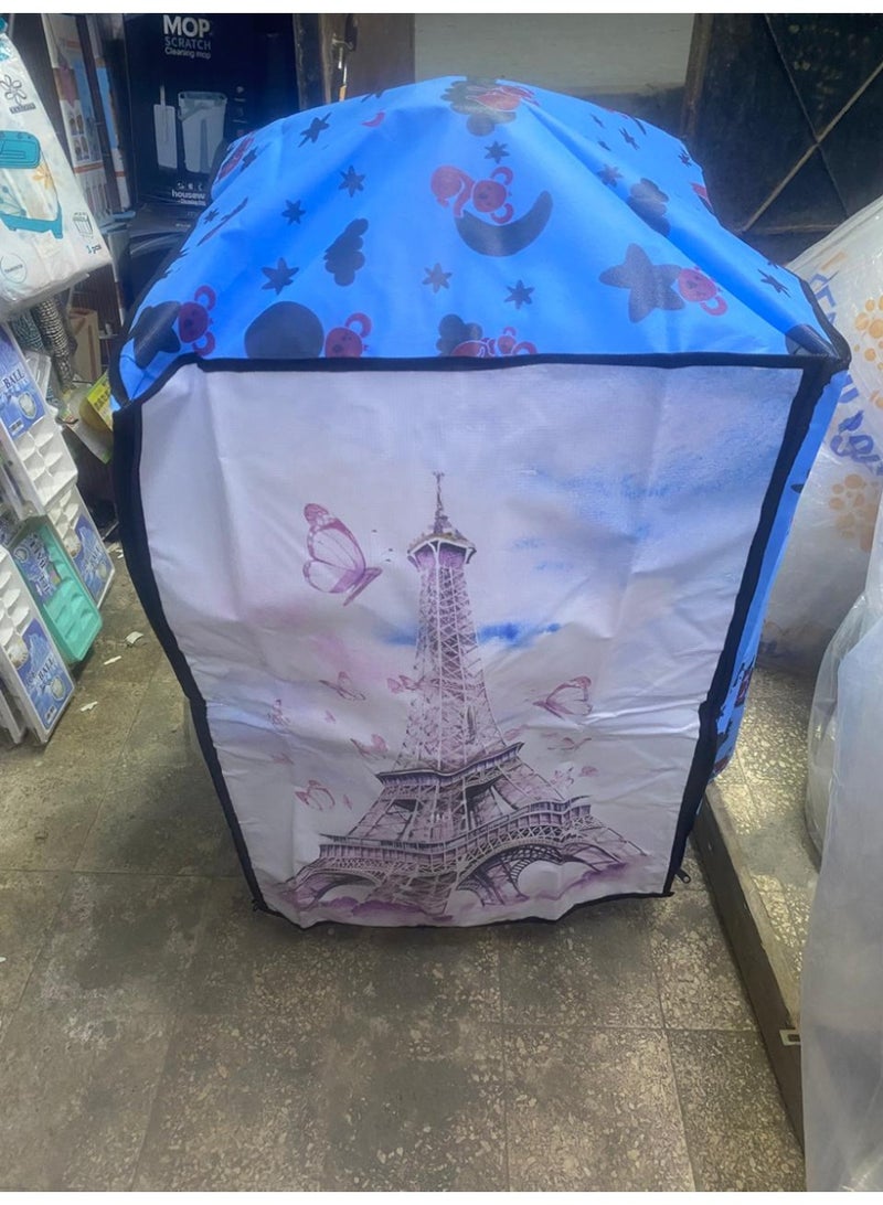 Machine Wash Cover Automatic Eiffel Tower - Image 2