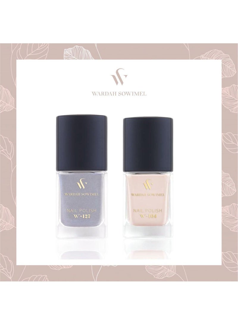 وردة صويمل طلاء أظافر من وردة صويمل - كروم - W127 - Image 5