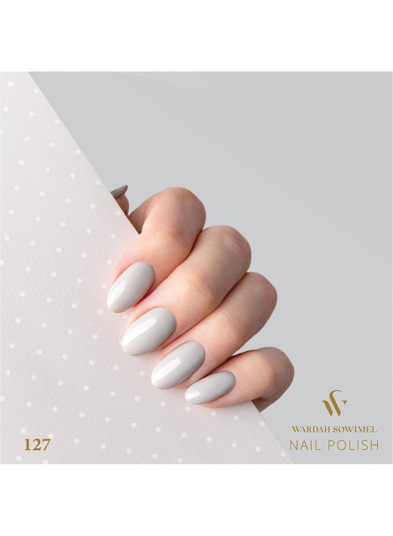 وردة صويمل طلاء أظافر من وردة صويمل - كروم - W127 - Image 2