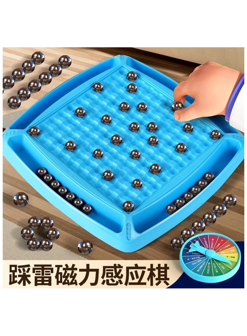 Magnetic Chess Game  Battle Chess with Magnetic Puzzle Checkers Game Magnetic Chess Game, Travel Chess Magnetic, Portable Chess Board Party for Family Reunions - Image 3