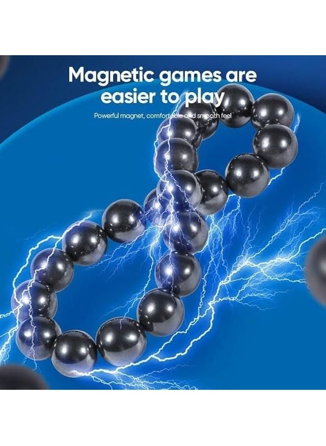 Magnetic Chess Game  Battle Chess with Magnetic Puzzle Checkers Game Magnetic Chess Game, Travel Chess Magnetic, Portable Chess Board Party for Family Reunions - Image 5