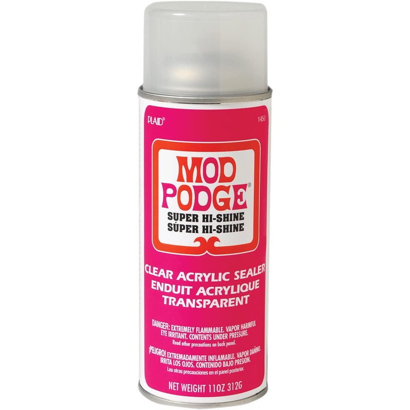 Mod Podge Acrylic Sealer (11-Ounce), 1450 Super Gloss - Image 1