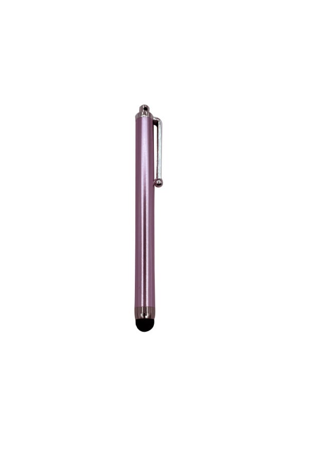 Laser Laser Engraving Custom Logo Mobile Phone Tablet Stylus Aluminum Metal Touch Pen Capacitive Touch Touch Screen Pen Manufacturers-Color:Pink  - Image 1