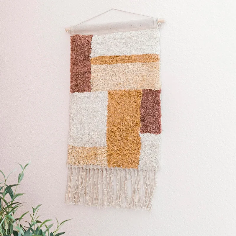 كرين بيبي Crane Baby Kendi Wall Hanging - Handcrafted Nursery Decor