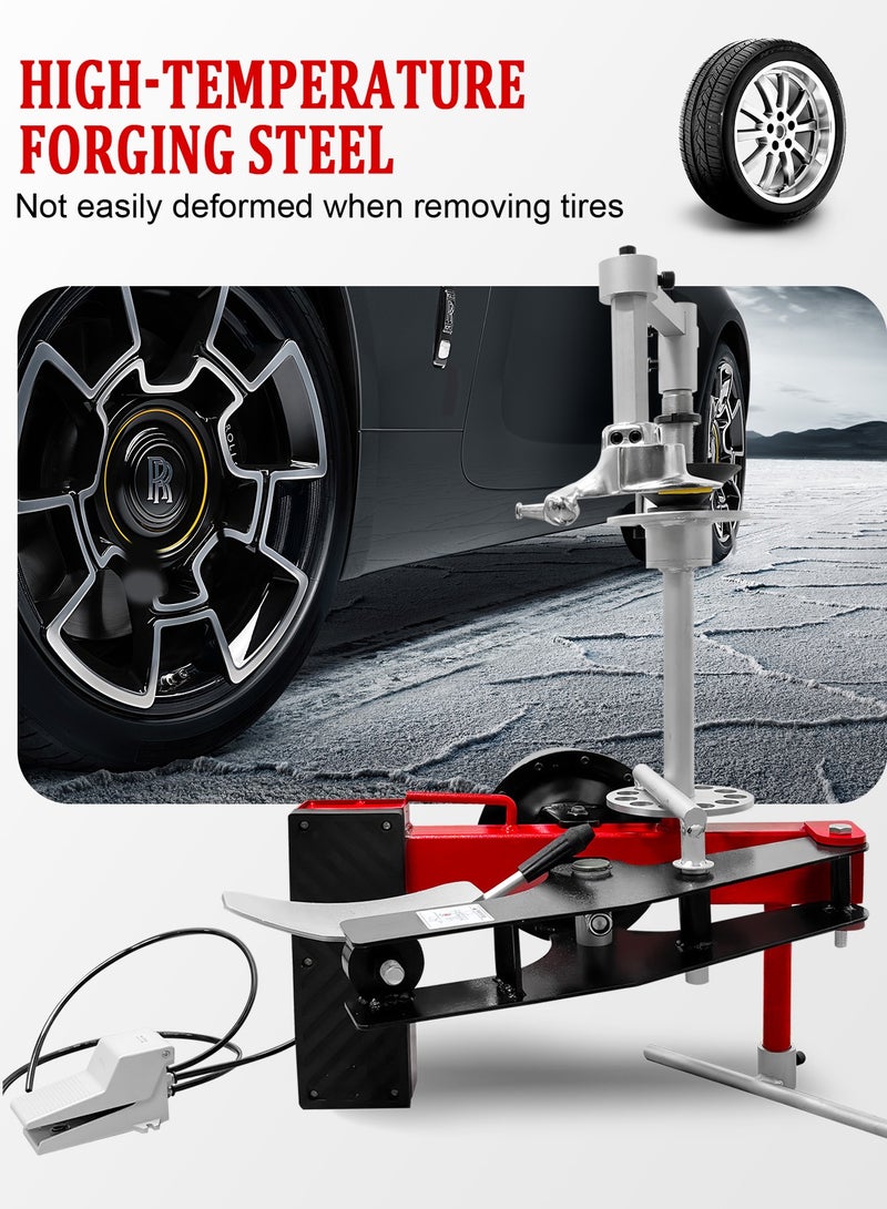 Generic Portable Tire Changer Machine | No Electricity Air Bead Breaker | 2 Ton Torque for Road Rescue & Mobile Car Repair | Home Garage Use | Fast Tire Removal Tool  - Image 1