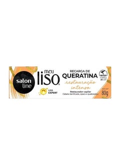 Salon Line Salon Line - Linha Meu Liso (Restauracao Intensa) - Recarga de Queratina 80 Gr - (My Straight (Intense Repair) - Keratin Recharge Net 2.82 Oz)  - Image 2
