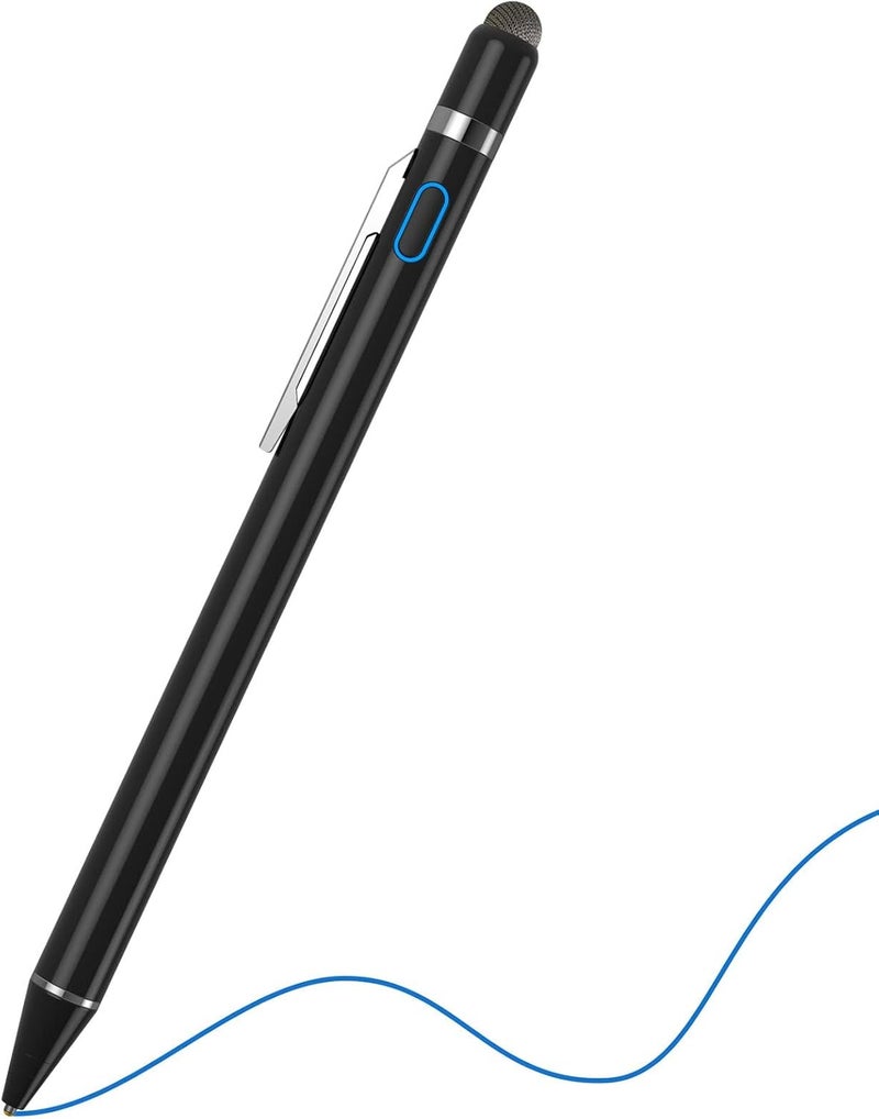 KASTWAVE Active Stylus Pen Compatible for iOS&Android Touch Screens, Universal Fine Point Stylus, for Precise Writing/Drawing, for iPad, iPhone, iOS/Android Smart Phone and Other Tablets - Image 1