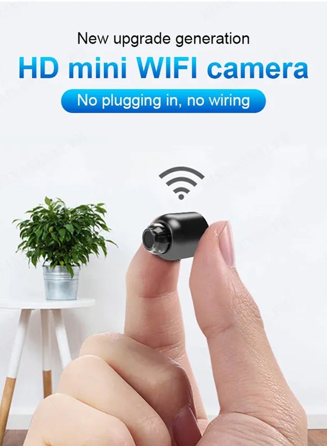 Generic Wireless Network Camera Mini WiFi Camera 1080P HD Home Night Vision Remote Monitoring Micro Baby Monitor Supports Video Playback Function  - Image 1