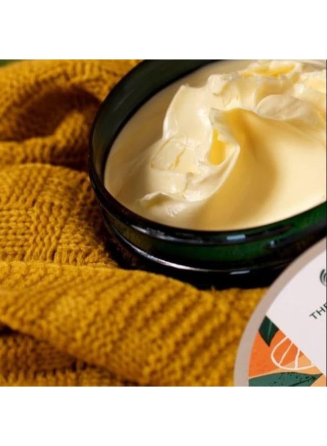 THE BODY SHOP Satsuma Body Butter – Nourishing & Zesty | Perfect for Normal Skin | 96hr Moisture | Soft, Smooth & Naturally Glowing Skin | Satsuma Oil, Community Fair Trade Shea Butter & Sesame Seed Oil, 200 ml - Image 2