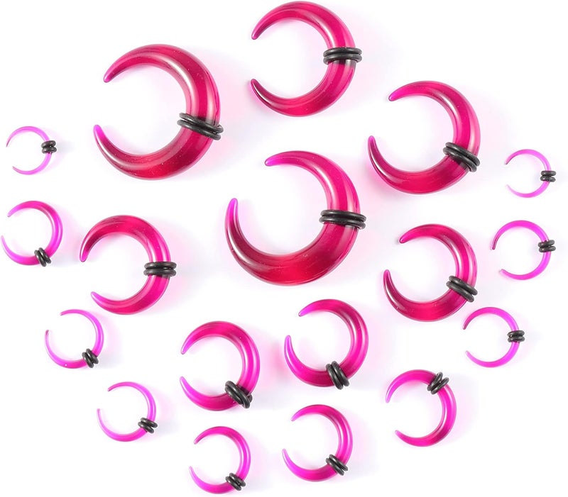 Memsion Ear Stretching Kit 54 Pieces 14Gauges-00Gauges Earrings Piercing Kit - Image 2