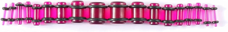 Memsion Ear Stretching Kit 54 Pieces 14Gauges-00Gauges Earrings Piercing Kit - Image 4