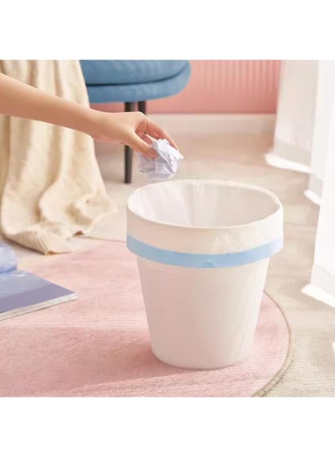 45cm*50cm Blue Heart Rabbit Drawstring Cute Cartoon High Value Home Kitchen Portable Thickened Garbage Bag Printing 100 Pieces  - Image 4