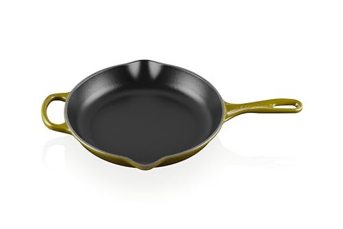 Le Creuset Le Creuset Enameled Cast Iron Signature Round Skillet 1025 Olive 