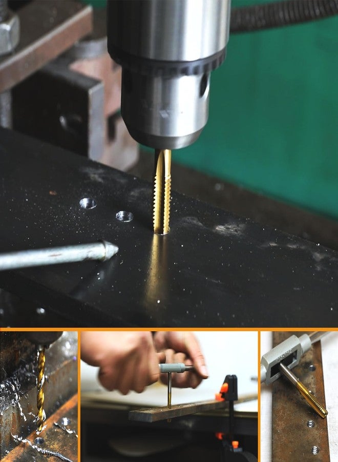 RURITKIT M6x1.0 Tap and 5.0mm Drill Bit Kit, M2 HSS Metric Drill and Tap Set, Combination of Drill and Tap Kit for Metal - Image 5