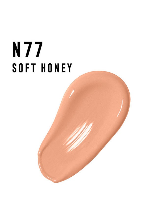 Max Factor - Facefinity All Day Flawless Foundation - N77 Soft Honey - Image 1