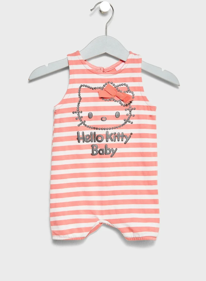 Hello Kitty Infant Striped Romper