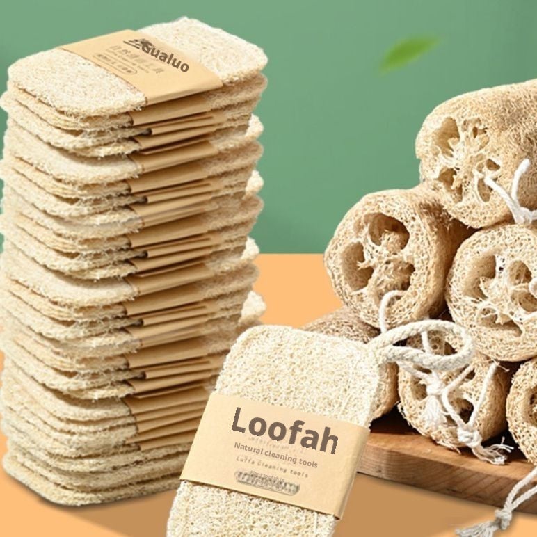 Natural Loofah Dish Sponge - Image 4