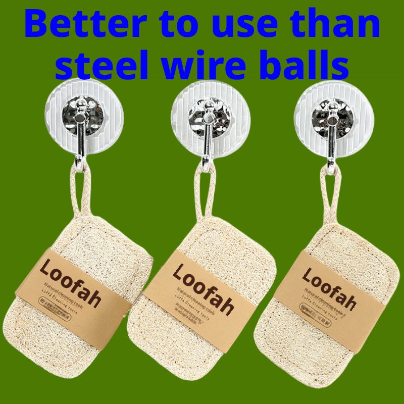 Natural Loofah Dish Sponge - Image 2