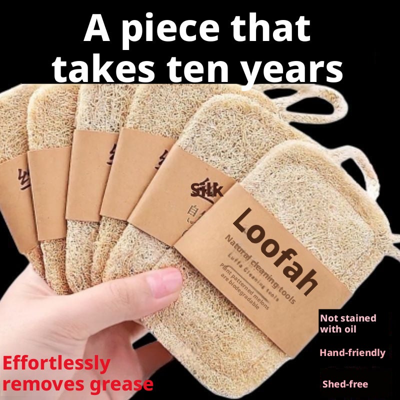 Natural Loofah Dish Sponge - Image 1