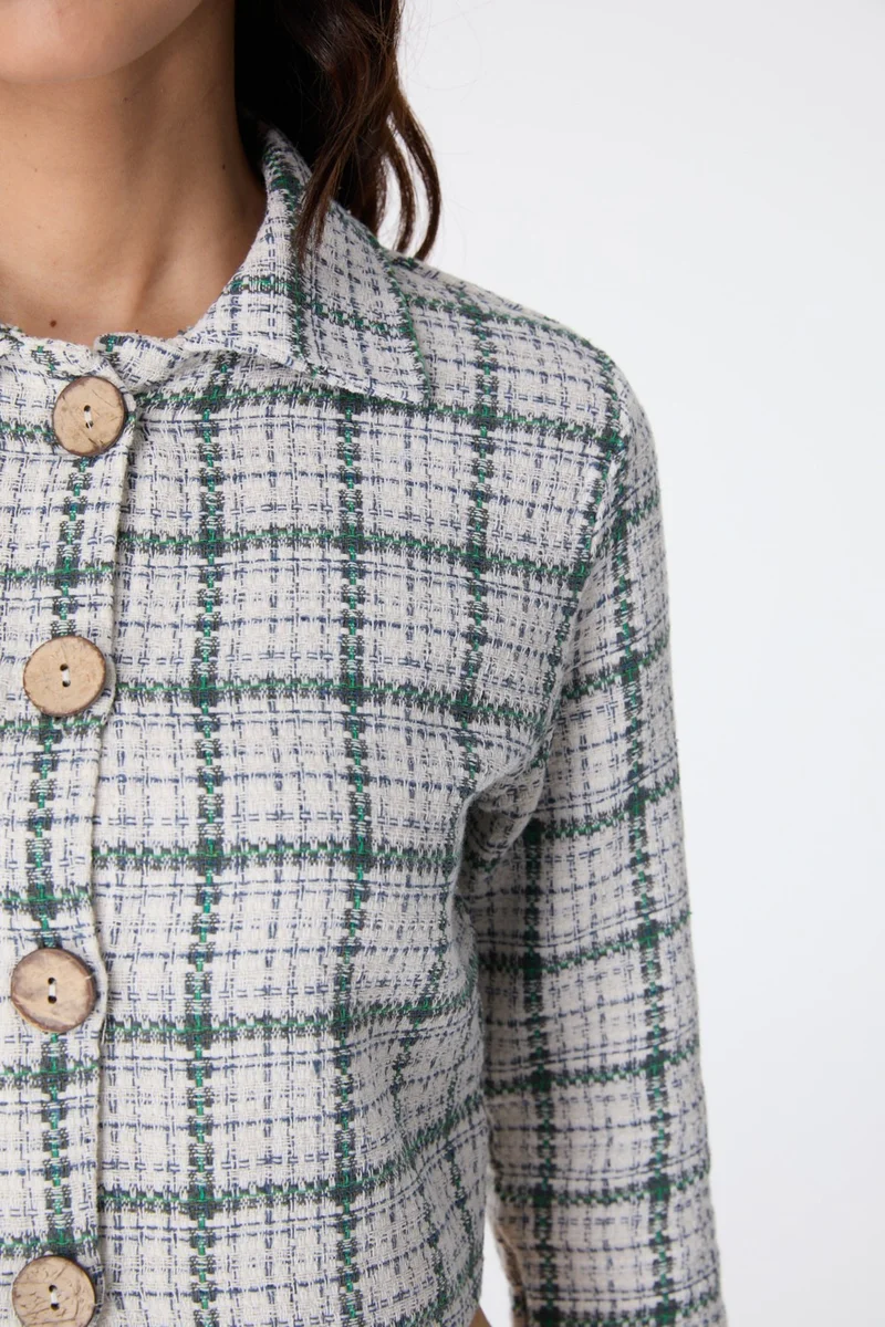 Tofisa 13028-GREEN Bolero