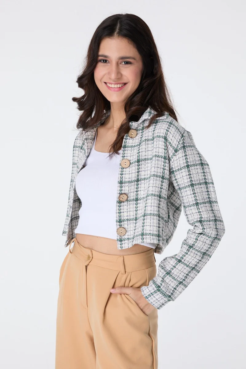 Tofisa 13028-GREEN Bolero