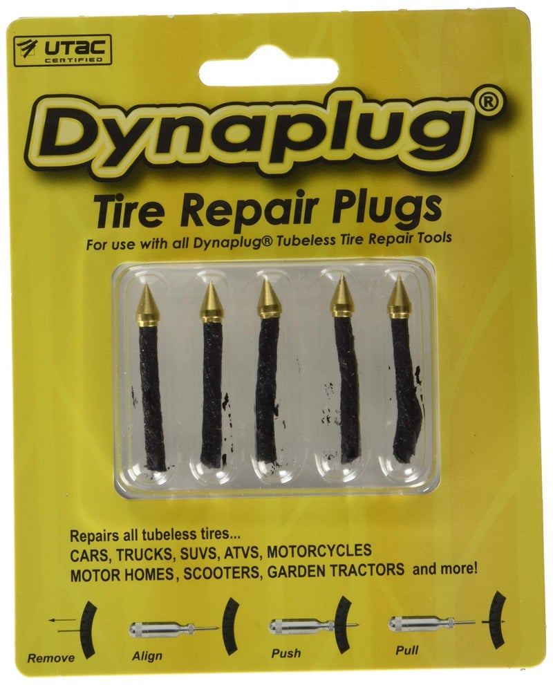 Dynaplug 1014 Tire Repair Refill Plug - Pack of 5 - Motorcycle, Car, Truck and Other Tubeless Tires - Image 1