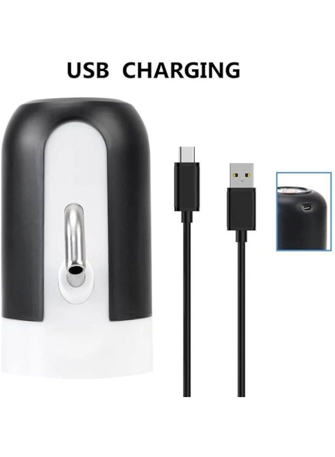 مضخة مياه كهربائية USB قابلة للشحن – حل عملي لتوزيع المياه بسهولة مع موتور قوي يناسب جميع القوارير HR - Image 3