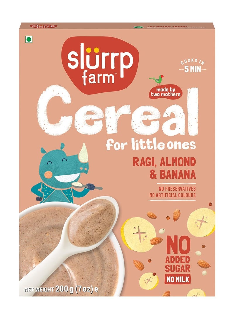 Slurrp Farm Slurrp Farm Finger Almond And Banana Cereal - Image 1