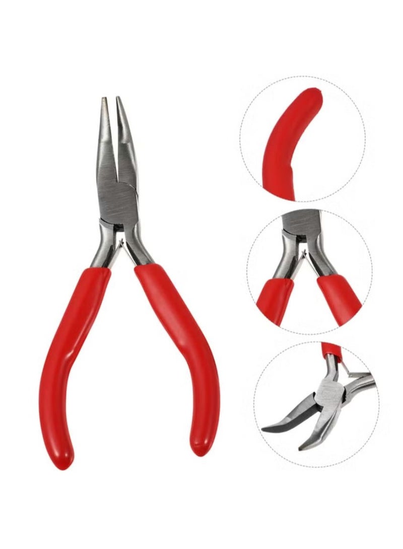 RYN Bent Chain Nose Pliers for Jewelry Making and Wire Wrapping - Image 2
