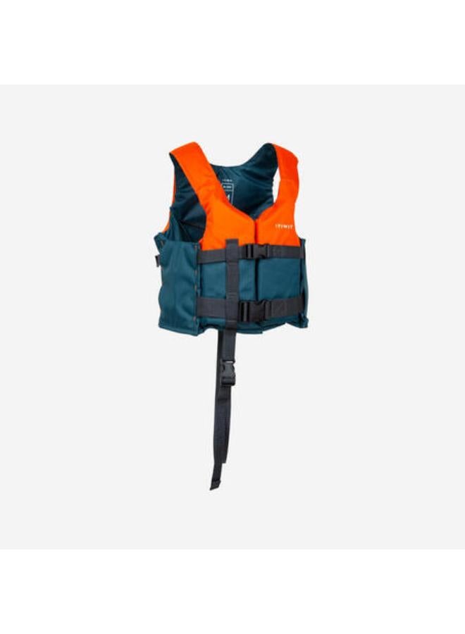 Itiwit 50N+ buoyancy aid blue/orange kayak stand-up paddle dinghy  - Image 1