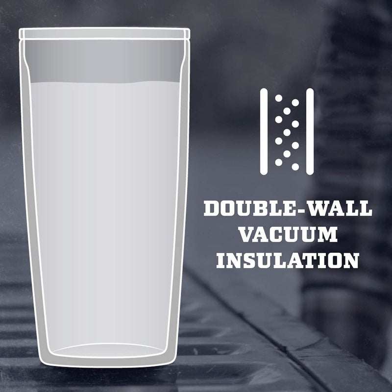 YETI Rambler 20 oz Tumbler, Stainless Steel, Vacuum Insulated with MagSlider Lid, Sharptail Taupe - Image 3