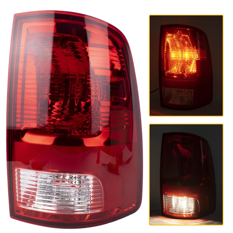Boine Compatible With 2009-2018 Dodge Ram 1500 2500 3500 Pickup Driver and Passenger Side Tail Light - Bulb Included - Image 3