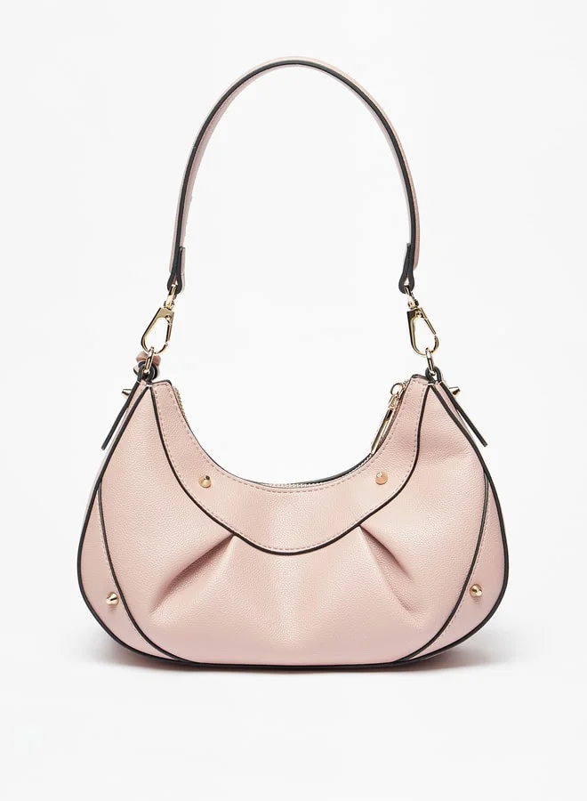 سيليست Women Solid Shoulder Bag with Zip Closure and Coin Purse