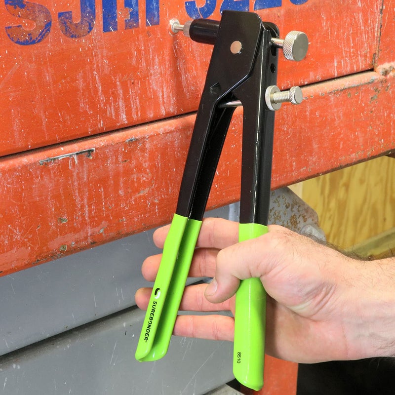 Surebonder Threaded Insert Tool for Metal, Fiberglass, Plastic - Includes 5 Sizes of Threaded Mandrels & Nose Pieces (8510) - Image 2