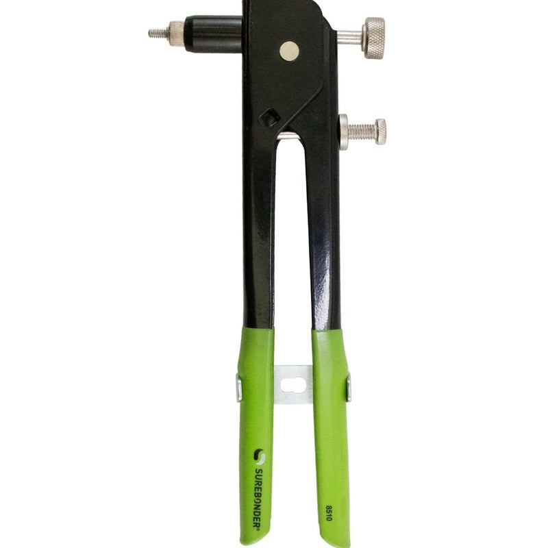 Surebonder Threaded Insert Tool for Metal, Fiberglass, Plastic - Includes 5 Sizes of Threaded Mandrels & Nose Pieces (8510) - Image 1