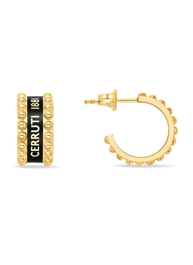 شيروتي 1881 Gaetana Gold Plated Earring For WomenCIJLE0009801