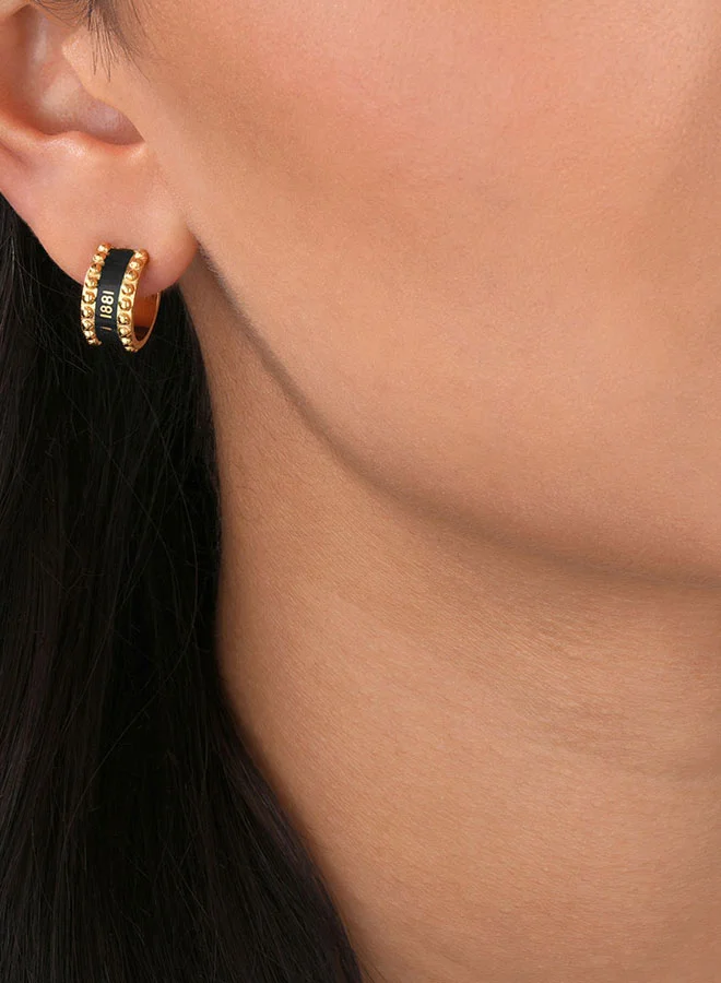 شيروتي 1881 Gaetana Gold Plated Earring For WomenCIJLE0009801