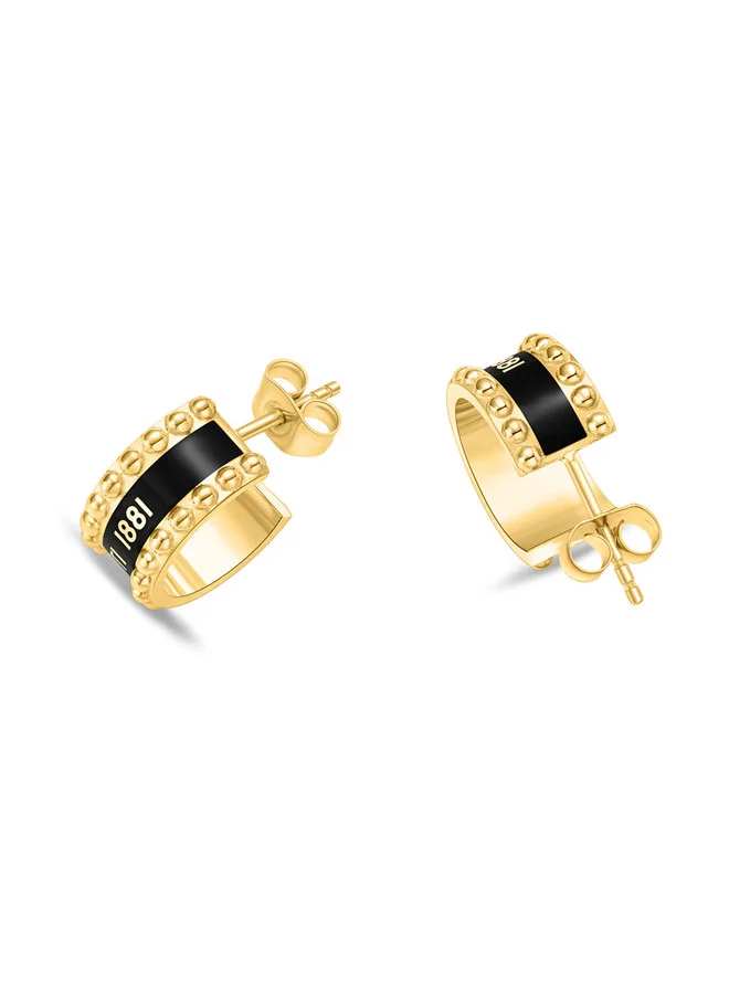 شيروتي 1881 Gaetana Gold Plated Earring For WomenCIJLE0009801