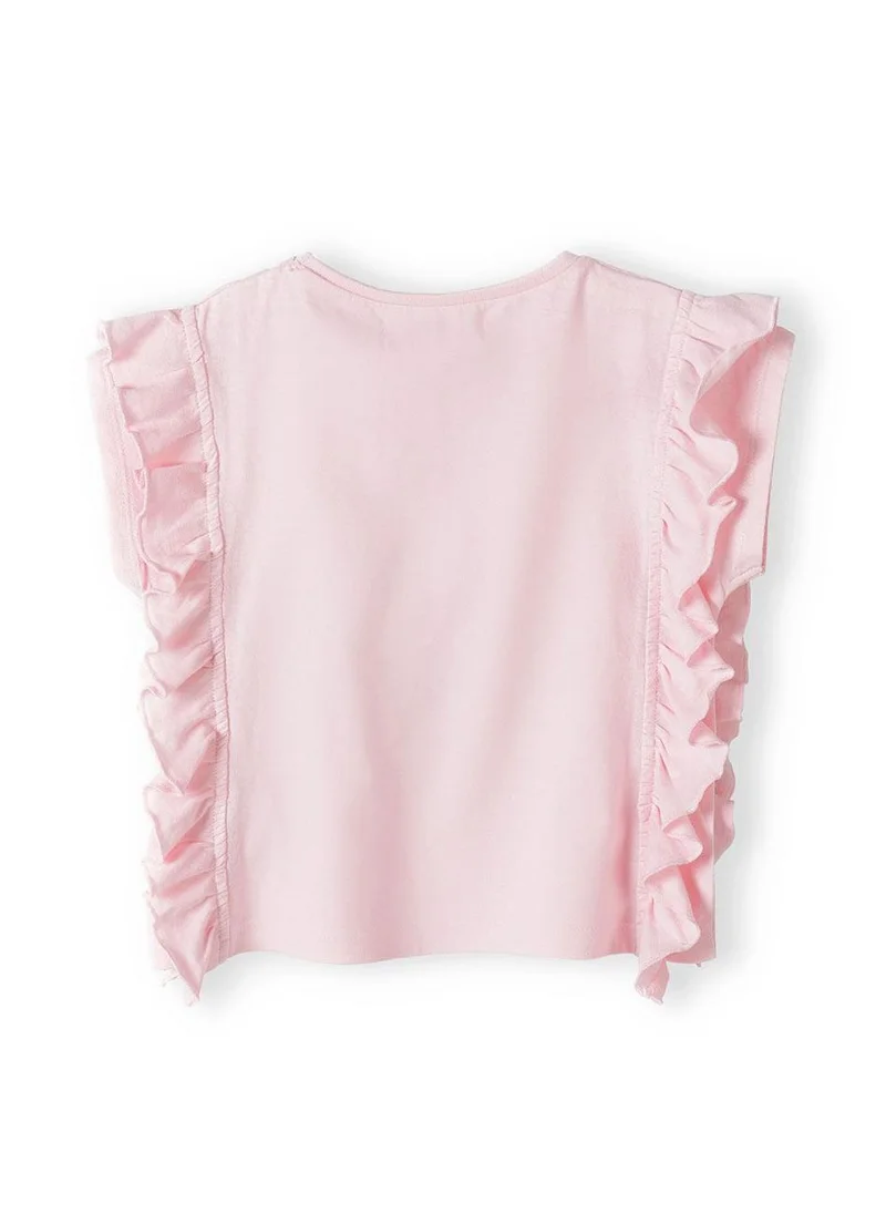 MINOTI Baby Girls Top and Leggings Set with 3D Flower Print