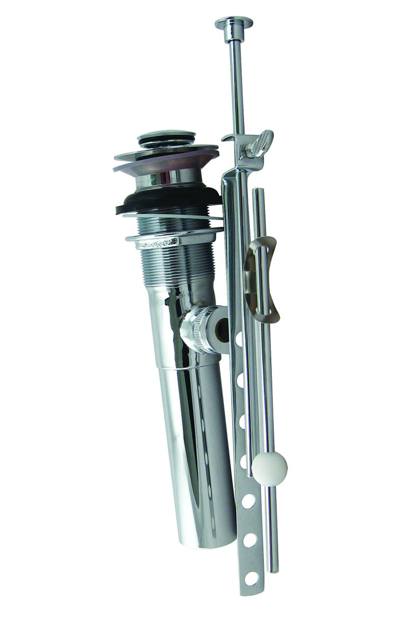 Westbrass D4121226 PopUp Bathroom Sink Drain Assembly Stopper with Lift Rod without Overflow HolesExposed Polished Chrome - Image 2