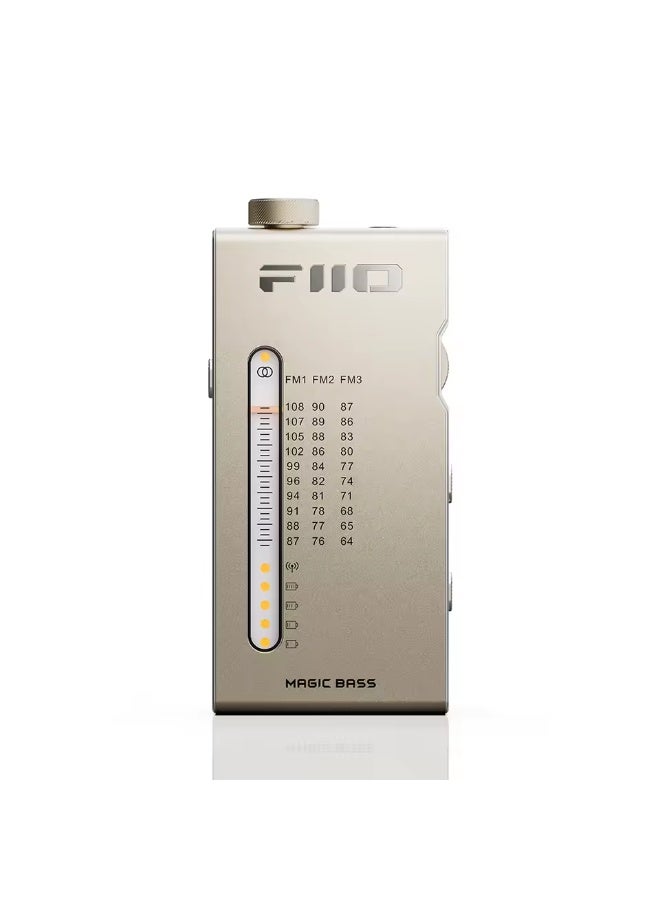 فيو جهاز استقبال راديو ستيريو FM محمول عالي الدقة FiiO RR11 مع ضبط تناظري PVR، وتأثيرات صوتية BASS+3D، نطاق تردد 64-108 ميجاهرتز - Image 1