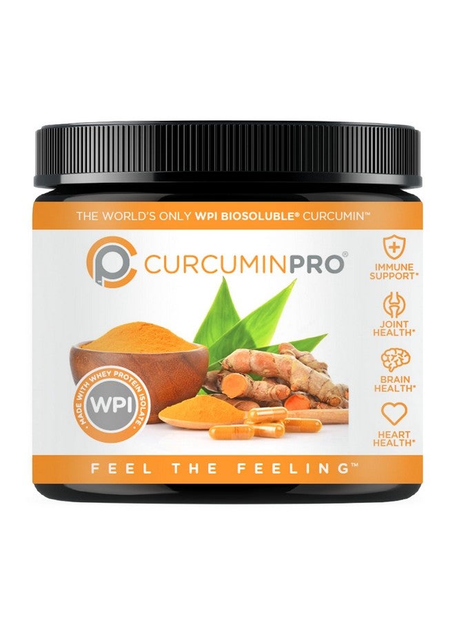 curcuminpro Complete Curcumin Bulk Powder | BioSoluble Organic Turmeric Curcumin Supplement | High Absorption Curcuma Organica en Polvo | Natural Wellness Support | 90 Grams - Image 1