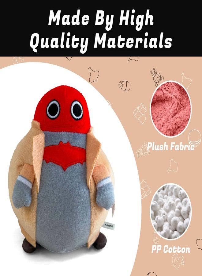 Adenzai Plush – Chubby Hero Style Plush Soft Stuffed Toy Fat Jason Todd Plush Toy, Fat Jason Todd Plushies Soft Stuffed Animal, Squeezable Stress Relief Cute Collectible Soft Toy for Kids, Fan Gift - Image 3