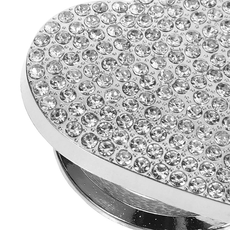 OUNONA Push to Start Button Cover Heart Shape Rhinestone Car Decoration Easy Install Button Protector Unique Car Accessories for Women Prevents Accidental - Image 5