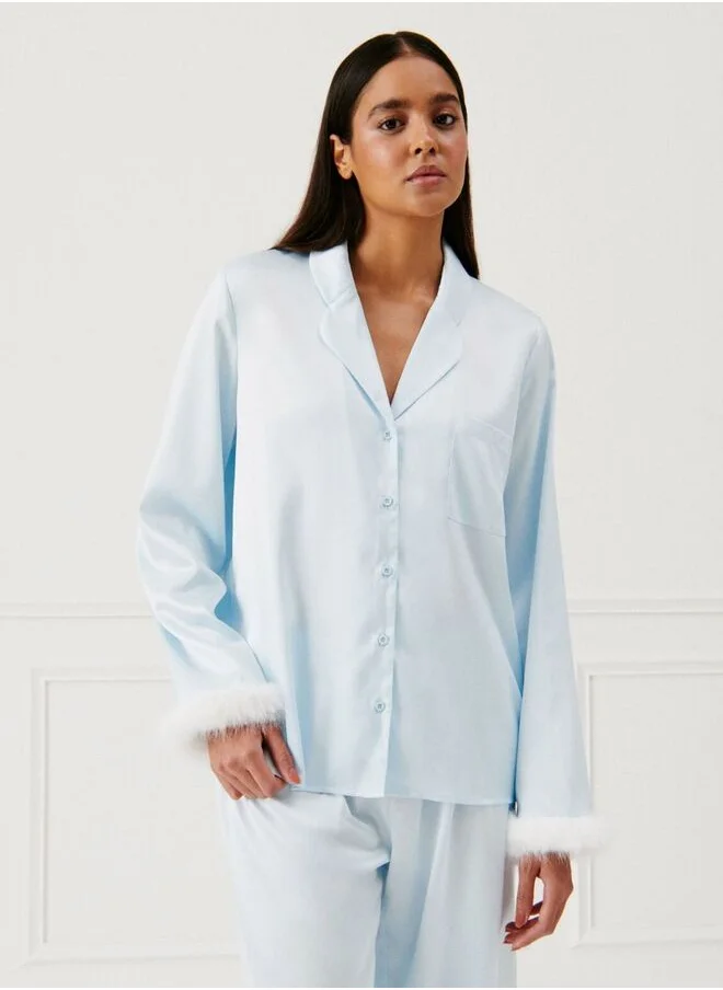 UNDIZ Satin shirt