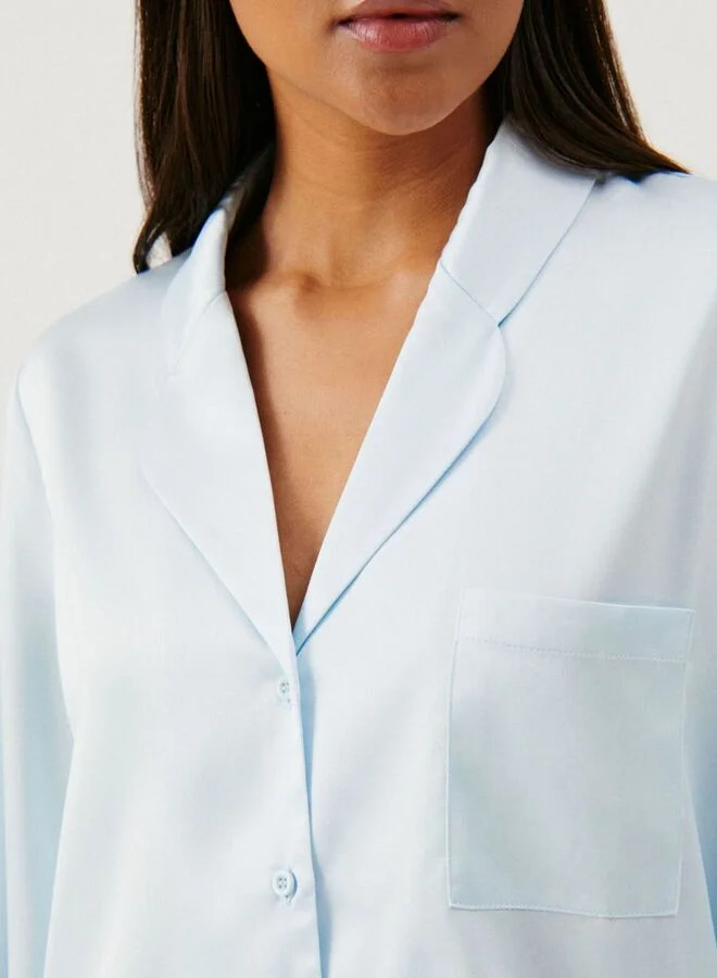 UNDIZ Satin shirt