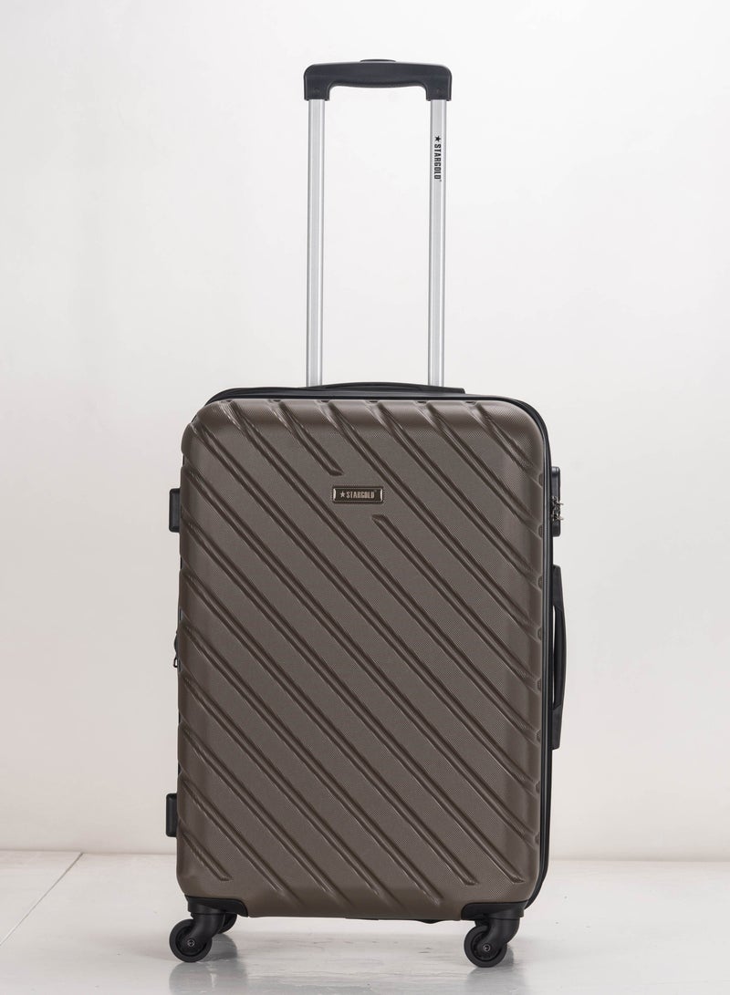 ستارجولد 4 عبوات من عربة أمتعة مقفلة ذات رقم دوار للجانب الصلب - Image 2